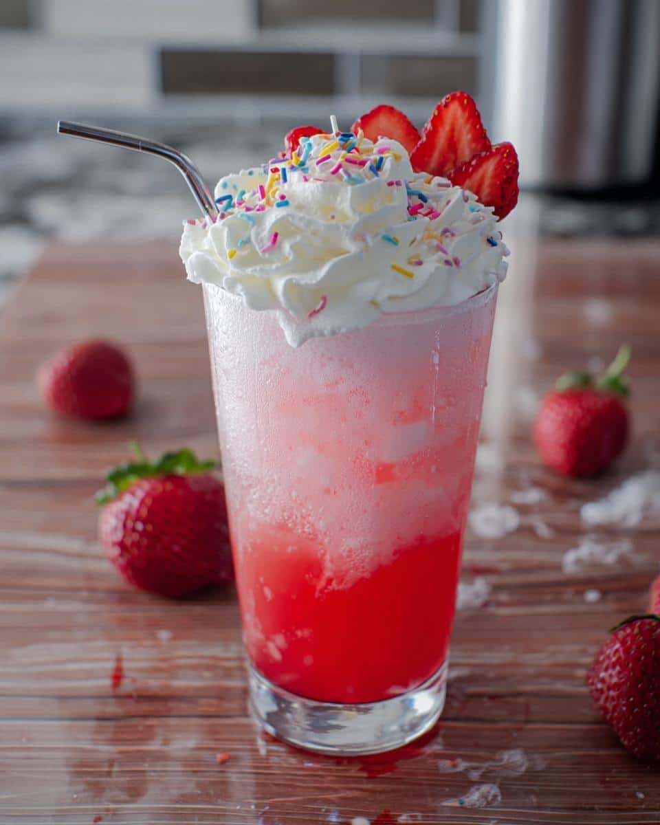 Strawberry Italian Soda - Other 2