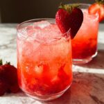 Strawberry Rose Mocktail - Featured
