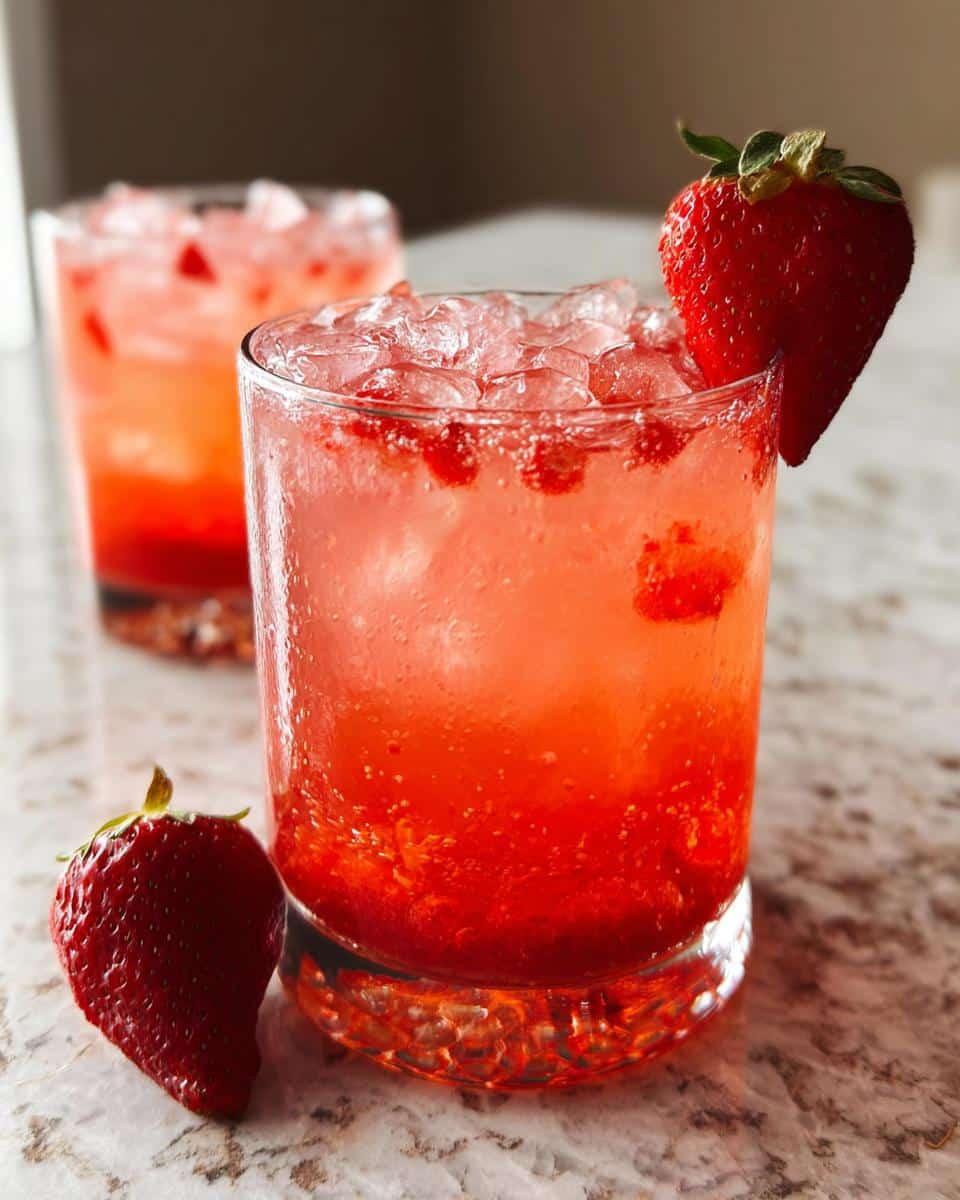 Strawberry Rose Mocktail - Other 1