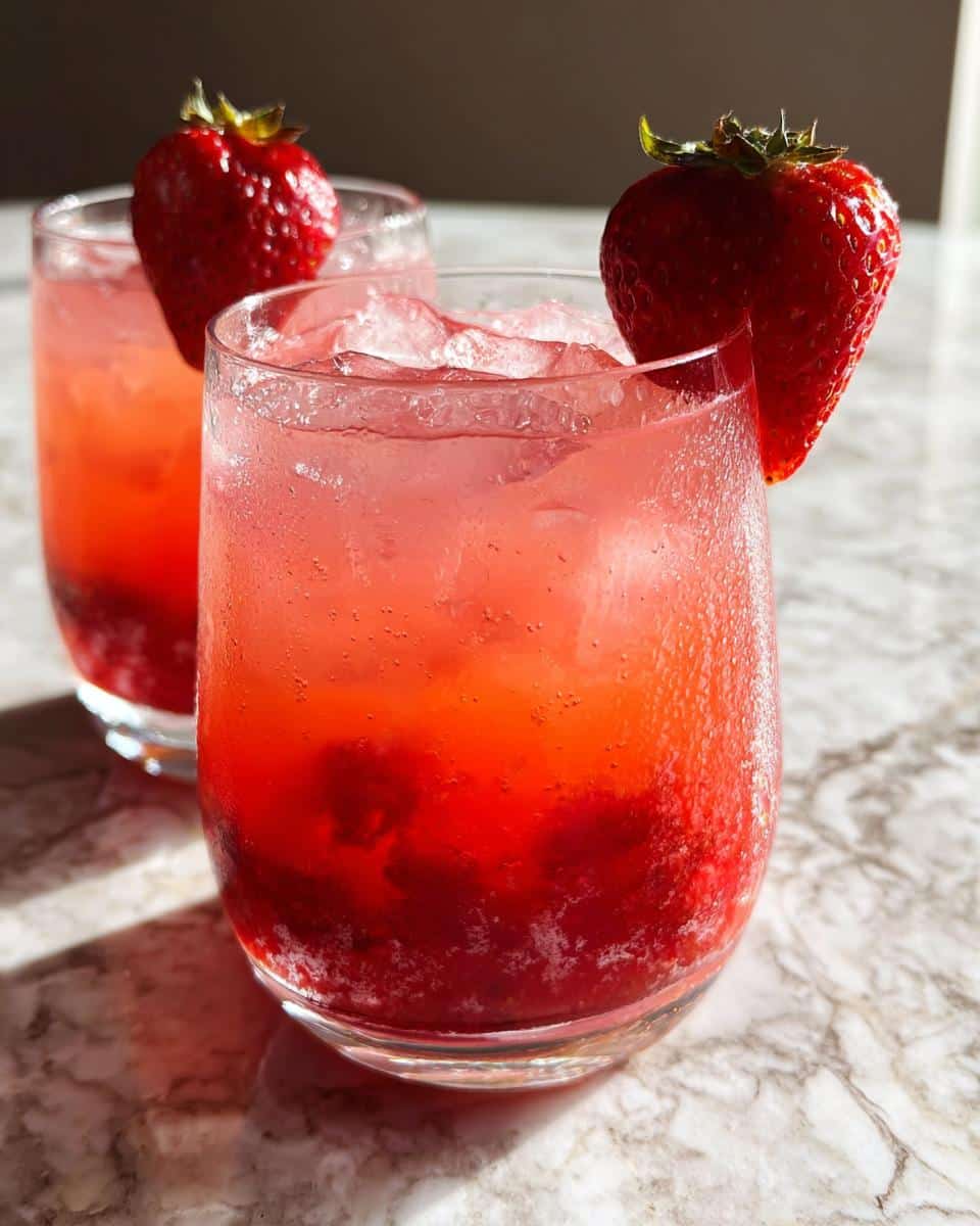 Strawberry Rose Mocktail - Other 3