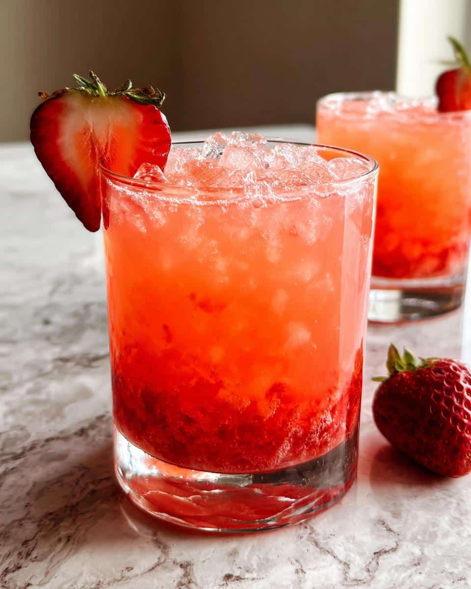 Strawberry Rose Mocktail - Other 4