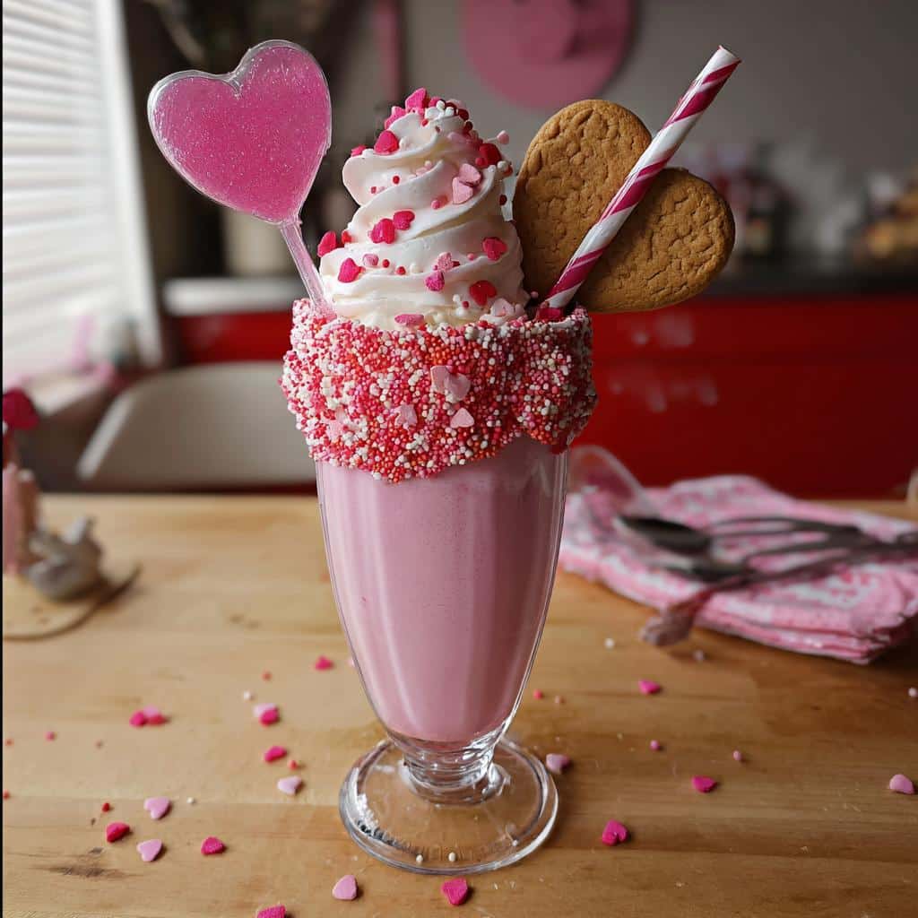 Valentine Milkshake - Tasty